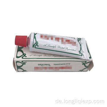 75ml natürliche Original-Zahnpasta Private Label zu verkaufen